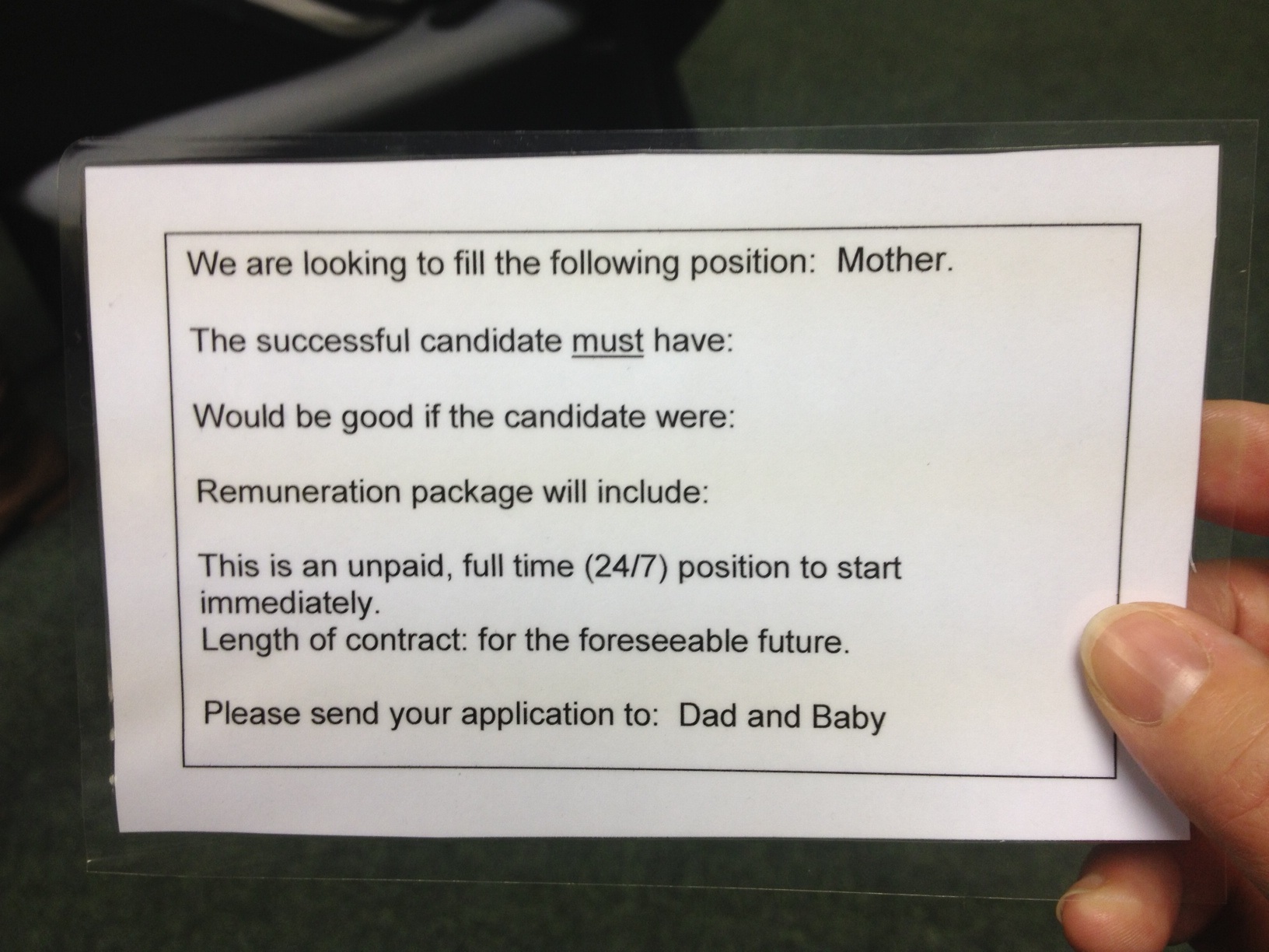 Mum s The Word Selfish Programming